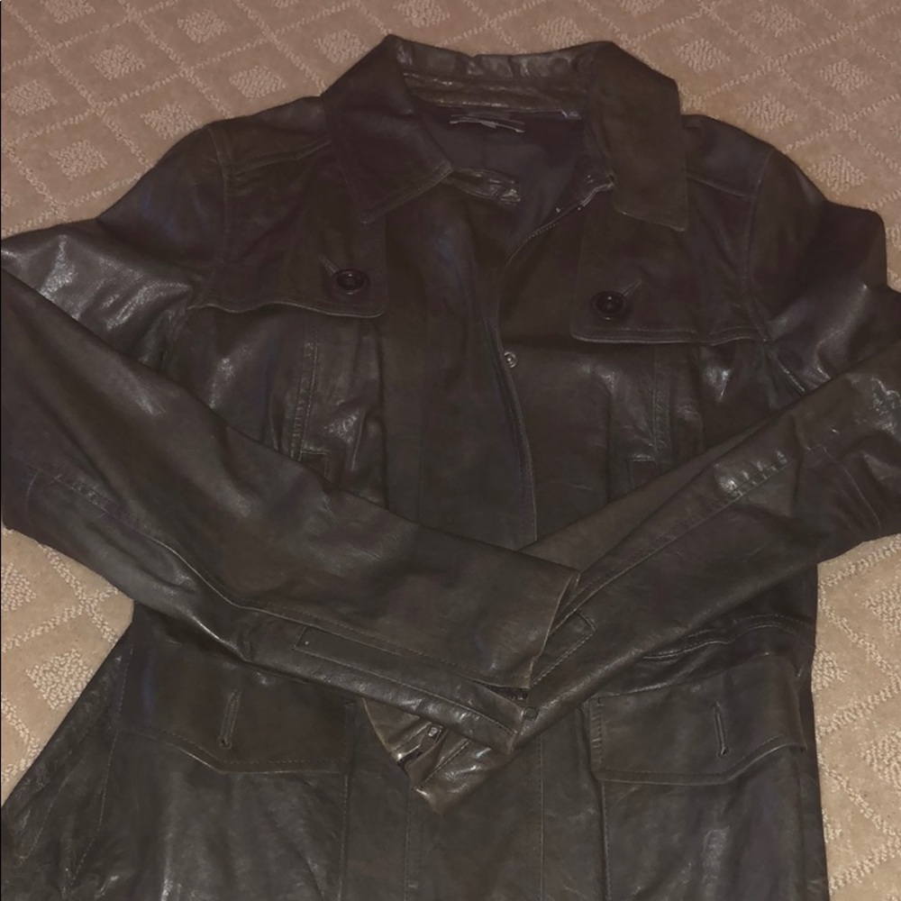 Vince Leather jacket in size medium